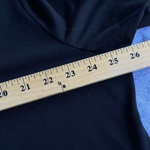 Dotti Blouse Womens Plus Size 1X Black Beaded Deep V 3/4 Sleeve Aztec Boho Tunic - Picture 8 of 10